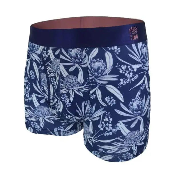 Peggy And Finn Natives Bamboo Underwear In Blue